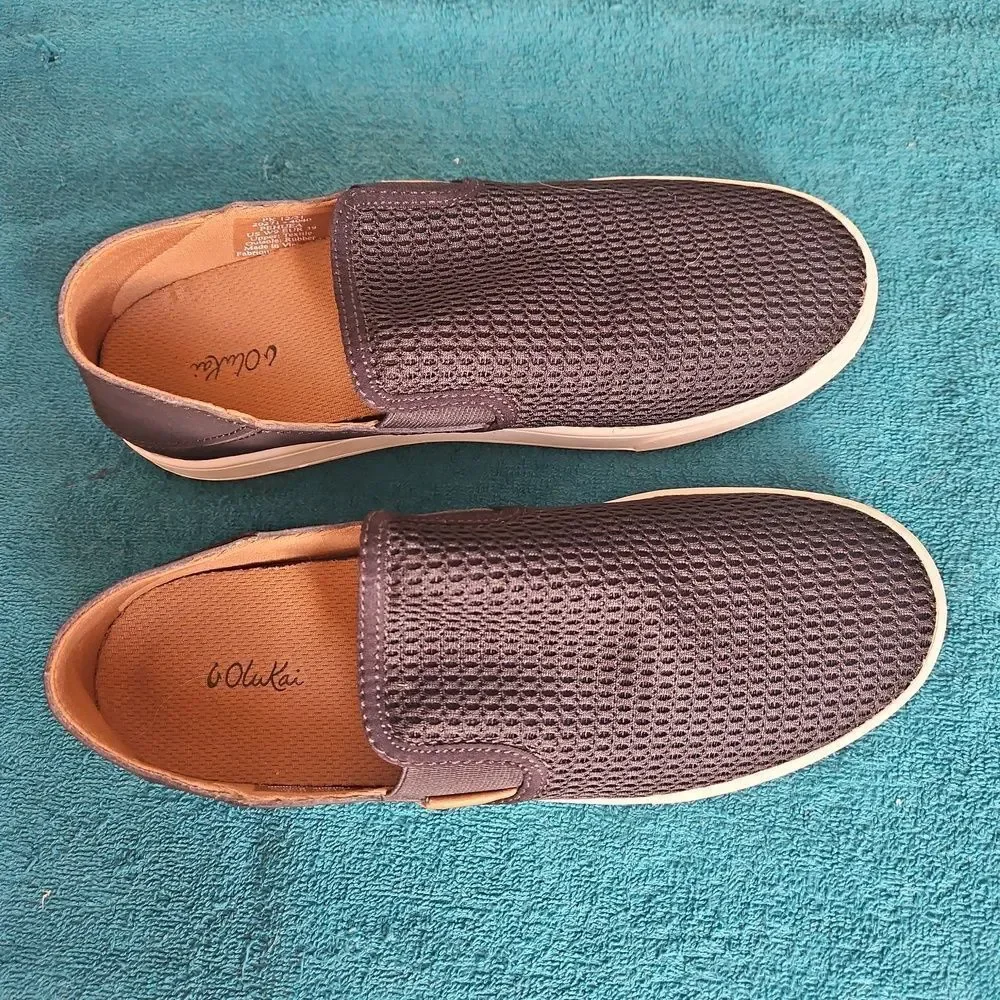 OluKai Pehuea Black Size 9 Women